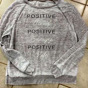 Thin gray sweatshirt